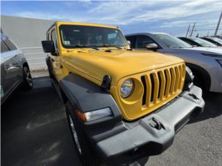 Jeep Puerto Rico Jeep wrangler 2021 amarillo sport s