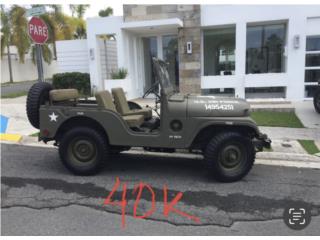 Jeep Puerto Rico Jeep militar M38A1 1952