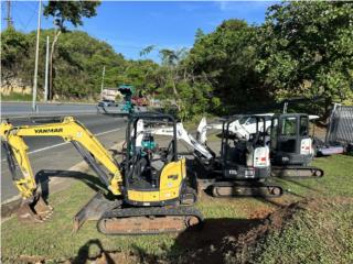 Equipo Construccion Puerto Rico Mini escavadoras