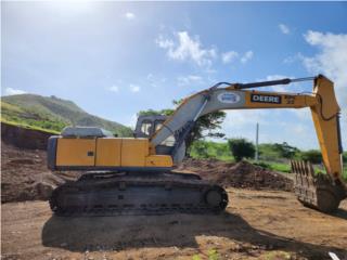 Equipo Construccion Puerto Rico EXCAVADORA JON DEER 200 EN BUENAS CONDICIONES