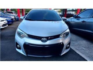Toyota Puerto Rico Corolla s 2014 remato pension $7500