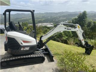 Equipo Construccion Puerto Rico Mini Excavadora Bobcat E26