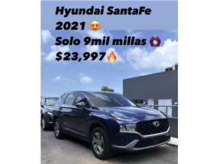 Hyundai Puerto Rico GANGA Santa Fe 2021 Solo 9 mil millas 
