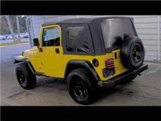 Jeep Puerto Rico 2001 jeep wrangler 4x4 std 153279 millas cmo