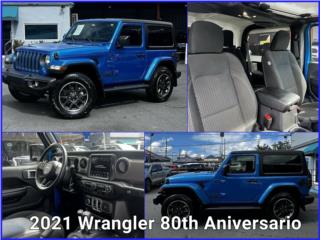 Jeep Puerto Rico 2021 Wrangler 2ptas 8th Aniversario 