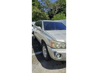 Toyota Puerto Rico Toyota highlander 2002