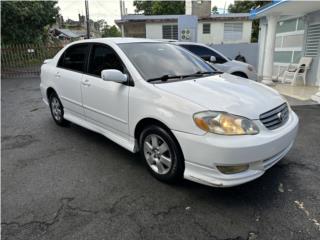 Toyota Puerto Rico Toyota Corolla 2004 Tipo S 5,700 98k millas