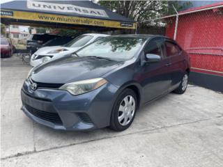 Toyota Puerto Rico 2015 Corolla 95k. Precio Negociable 