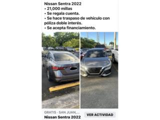 Nissan Puerto Rico Nissan Sentra 2022- poco uso como Nuevo!