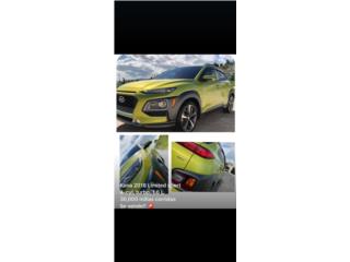 Hyundai Puerto Rico Kona 2018 Limited sport turbo , 30,000 millas