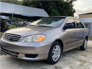 Toyota Puerto Rico TOYOTA COROLLA 2003 