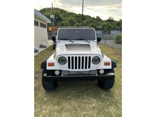 Jeep Puerto Rico Wrangler tj 2001, al da ready para traspaso