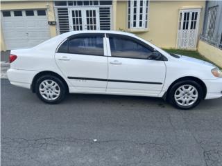 Toyota Puerto Rico Toyota Corolla 2003