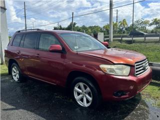 Toyota Puerto Rico Highlander 2008 PARA PIEZAS (Motor Nuevo)