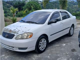 Toyota Puerto Rico Toyota corrolla 2003