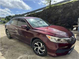 Honda Puerto Rico Honda Accord LX 2016 en perfectas condicione,