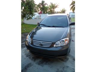 Toyota Puerto Rico Toyota Corolla 2004