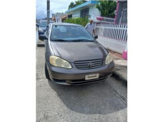 Toyota Puerto Rico Corolla 2004