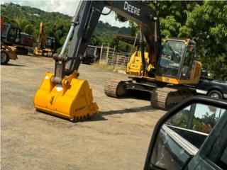 Equipo Construccion Puerto Rico Excavadora John Deere 210