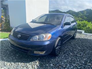 Toyota Puerto Rico TOYOTA COROLLA 2003 EN BUENAS CONDICIONES 