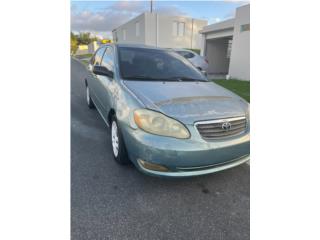 Toyota Puerto Rico Toyota Corolla 2006. 