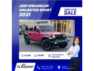 Jeep Puerto Rico 2021 JEEP WRANGLER UNL. SPORT