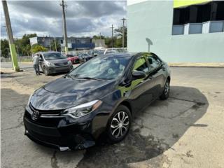 Toyota Puerto Rico Toyota Corolla 2016 LE, $12700 OMO como nuevo