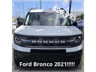 Ford Puerto Rico Ford Bronco, 2021!! $26,995