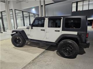 blanco levantado jeep wrangler 2 puertas