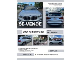 BMW, BMW X3 2021 Puerto Rico BMW, BMW X3 2021