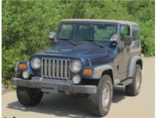 Jeep Puerto Rico Wrangler 4 cilindros $12,500