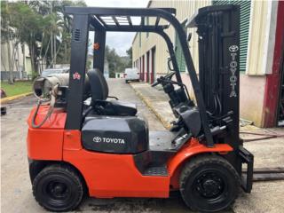 Equipo Construccion Puerto Rico Toyota de patio