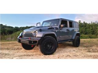 Jeep Puerto Rico Wrangler 2014 gris cemento 