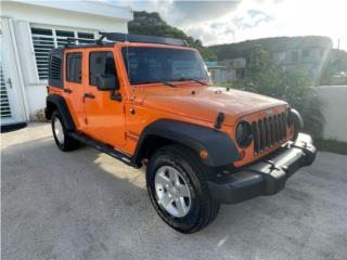 Jeep Puerto Rico Jeep Wrangler 2012 4pts Orange Crush
