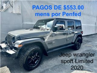 Jeep Puerto Rico PAGOS DE $553.00 MENS POR PENFED