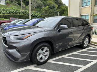 Toyota Puerto Rico 2022 TOYOTA HIGHLANDER LE GRIS (COMO NUEVA)!!
