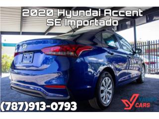 Hyundai Puerto Rico 2020 Hyundai Accent SE Importado 