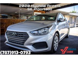 Hyundai Puerto Rico 2020 Hyundai Accent SE importado 