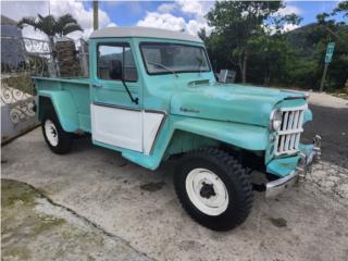 Jeep Puerto Rico Jeep willys pickup 1962