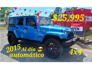 Jeep Puerto Rico $24,900 jeep 4 puertas 2015