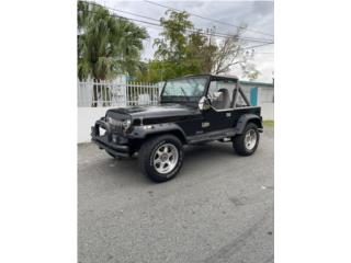 Jeep Puerto Rico Jeep Wrangler 89 6 en linea automatico 