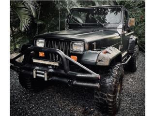 Jeep Puerto Rico Wrangler Sahara YJ Una Joya Gomas 35 
