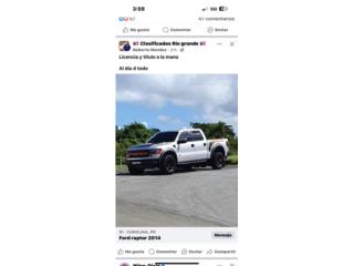 Ford Puerto Rico Ford raptor 2014