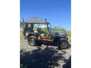 Jeep Puerto Rico Keep Willys m38 militar 1952