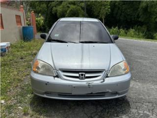 Honda Puerto Rico Honda civic 2002, $2,000 OMO