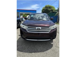 Toyota Puerto Rico Toyota Highlander 2013 ??