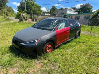 Hyundai Puerto Rico Elantra sport 2019 chocado aut