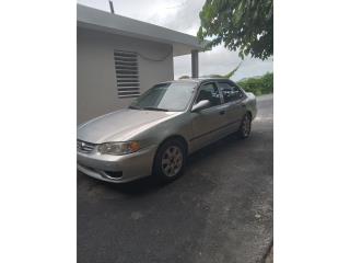 Toyota Puerto Rico Toyota corrolla 2001 aut aire 