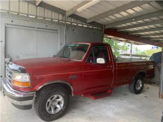 Ford Puerto Rico 1996 Red Ford F150 Pick up truck