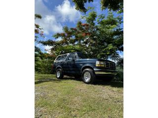 Ford Puerto Rico 1992 Ford Bronco Eddie Bauer  Blue